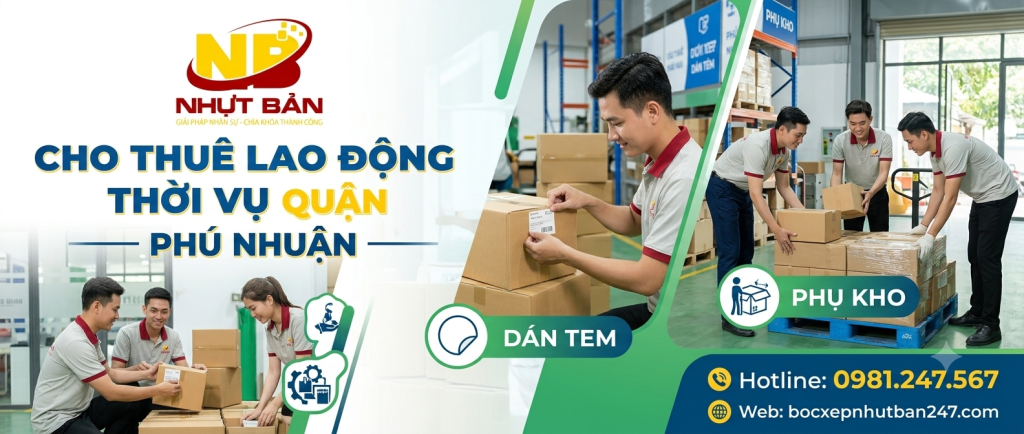 cho thuê lao động thời vụ quận phú nhuận