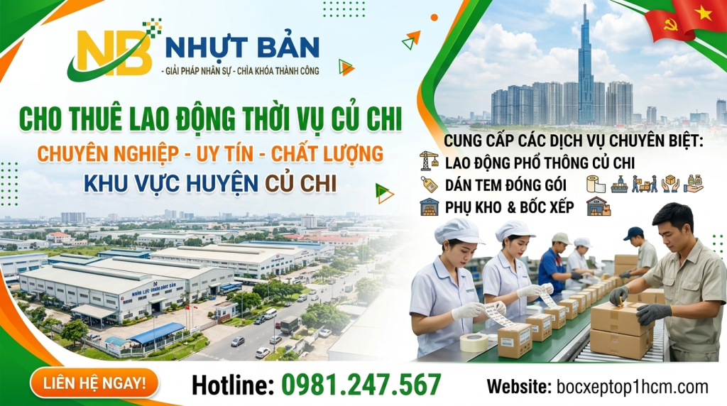 cho thuê lao động thời vụ củ chi