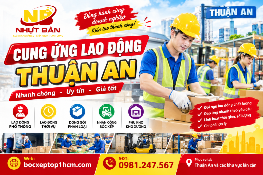 cung ứng lao động tại thuận an giá rẻ chuyên nghiệp
