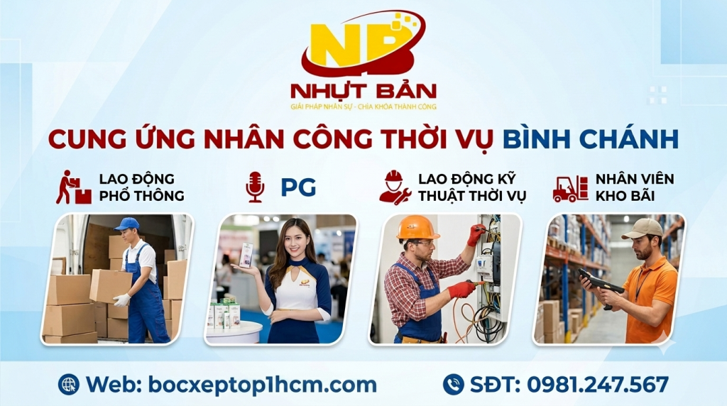cung ứng nhân công thời vụ bình chánh