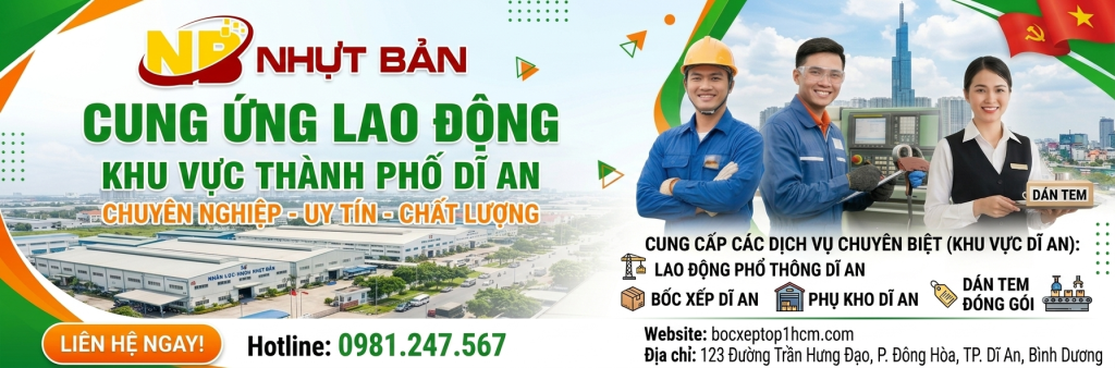 cung ứng nhân lực dĩ an