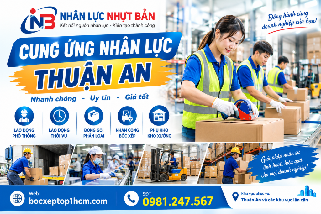 cung ứng nhân lực thuận an bình dương
